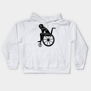 Disability girl Kids Hoodie